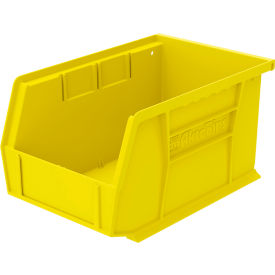 Plastic Storage Bin, 9-1/4"L x 6"W x 5"H, Yellow view 2