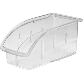 Akro-Mils Insight® Plastic Stack & Hang Bin 5-1/2""W x 10-7/8""D x 5-1/4""H Clear