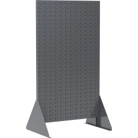 2-Sided Louvered Rivet Floor Rack, 25"W x 66-3/8"H view 2
