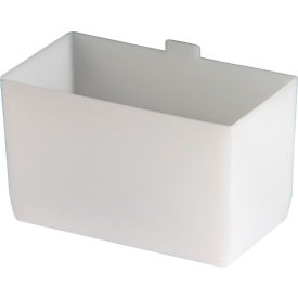 Bin Cup 5" x 2-3/4" x 3", White view 2