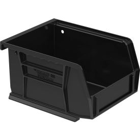 Akro-Mils® AkroBin® Plastic Stack & Hang Bin 4-1/8""W x 5-3/8""L x 3""H Black