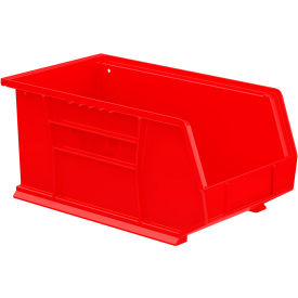 Akro-Mils® AkroBin® Plastic Hang & Stack Bin 14-3/4""L x 8-1/4""W x 7""H Red