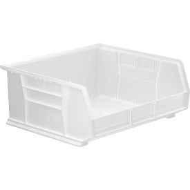 Akro-Mils® AkroBin® Plastic Stack & Hang Bin 16-1/2""W x 14-3/4""L x 7""H Clear