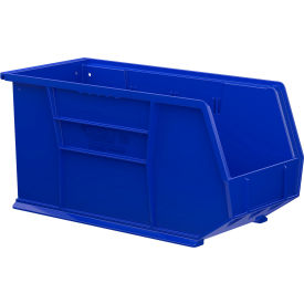 Akro-Mils® AkroBin® Plastic Hang & Stack Bin 18""L x 8-1/4""W x 9""H Blue