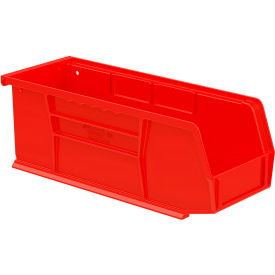 Akro-Mils® AkroBin® Plastic Hang & Stack Bin 10-7/8""L x 4-1/8""W x 4""H Red