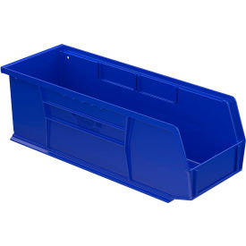 Akro-Mils® AkroBin® Plastic Hang & Stack Bin 14-3/4""L x 5-1/2""W x 5""H Blue