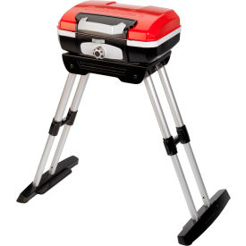 Almo Fulfillment Services Llc CGG-180 Cuisinart Petit Gourmet Portable Outdoor LP Gas Grill w/ Versa Stand image.
