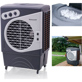 Honeywell Indoor/Outdoor Portable Evaporative Air Cooler CO60PM, 125 Pint