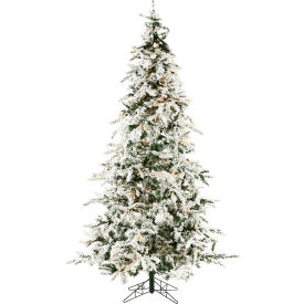 Almo Fulfillment Services Llc CT-WP075-LED Christmas Time Artificial Christmas Tree - 7.5 Ft. White Pine - Clear LED Lights image.