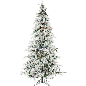 Almo Fulfillment Services Llc CT-WP075-ML Christmas Time Artificial Christmas Tree - 7.5 Ft. White Pine Multi-Color/Clear LED Lights image.