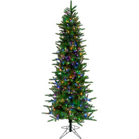 Almo Fulfillment Services Llc FFCP065-6GR Fraser Hill Farm Artificial Christmas Tree - 6.5 Ft. Carmel Pine - Multi LED Lights image.