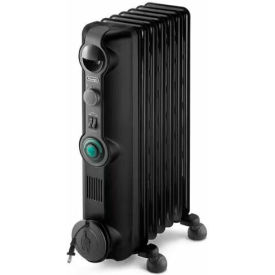 DeLonghi Comfort Temp Full Room Radiant Heater 1500W 120V Black