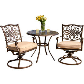 Almo Fulfillment Services Llc TRADITIONS3PCSW Hanover® Traditions 3 Piece Outdoor Bistro Set image.