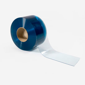 Global Industrial B3145188 Global Industrial™ PVC Strip Roll, Standard Grade Smooth, 1/16" Thick, 6"W x 300H, Clear image.