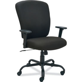 Alera Furniture MT4510 Alera® Mota Series Big & Tall Chair, 450 lb Cap., 19.68 - 23.22 Seat Height, Black image.