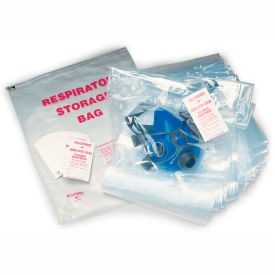 Allegro Industries 4001-05 Allegro 4001-05 Disposable Respirator Storage Bags, 100/Pack image.