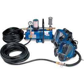 Allegro Industries 9200-02 Allegro 9200-02 Full Mask Low Pressure System, 2 Workers,  50 Hose image.
