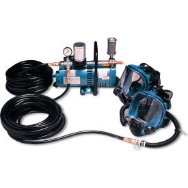 Allegro Industries 9210-02 Allegro 9210-02 Full Mask Low Pressure System, 2 Workers, 100 Hose image.