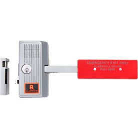 Alarm Lock Corp 250X28 SirenLock™ Alarmed Exit Device w/ 18" Surface Mounted Push Paddle image.