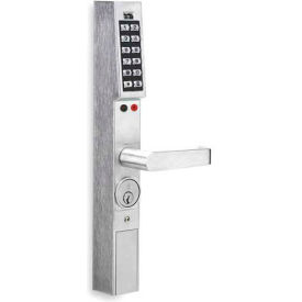Alarm Lock Corp DL1300/26D1 Trilogy DL1300/26D1 Narrow Style Access Control Lock W/Audit Trail 2000 User Codes, 26D image.
