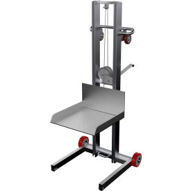 Vestil Aluminum Lite Load Lift ALLPW-500-FW - Winch Operation 
