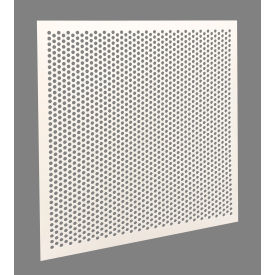 American Louver/Plasticade STR-PERF-2214-5PK American Louver Stratus 1/4" Perforated Plastic Panel, Ceiling T-Grid, PK5 image.