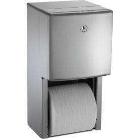 Asi Group 20030 ASI® Roval™ Surface Mounted Twin Hide-A-Roll Toilet Tissue Dispenser - 20030 image.