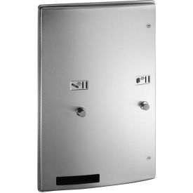 Asi Group 204684-9-F ASI® Roval™ Surface Mounted Dual Sanitary Dispenser Free Operation - 204684-9-F image.