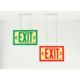 American Permalight Inc 600056 10-Inch Extended Ceiling Mount Bracket For Permalight® Framed Exit Signs image.
