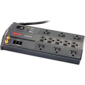 American Power Conversion Corp P11VT3 APC P11VT3 Performance SurgeArrest, 11 Outlet with Phone and Coax Protection, 120V image.