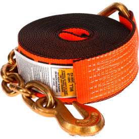 ANCRA Cargo® X-Treme Webbing Winch Strap with Chain Anchor 3" x 30 