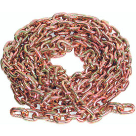 ANCRA Cargo® Load Binder Chain 13-1/2". Bulk 11300 Lbs.WLL 100 Barrel Gold 