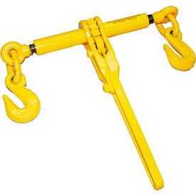 ANCRA Cargo® XHD Chain Binder Grade 80 Hooks 3/8"  1/2" Ratchet 9200 LBS WLL Yellow 