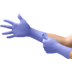 Ansell Protective Products Inc. SEC-375-L Ansell MICROFLEX® Supreno® EC SEC-375 Nitrile Gloves, Powder-Free, Size L, 50/Pack image.