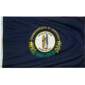 Annin & Co 141960 3X5 Ft. 100 Nylon Kentucky State Flag image.