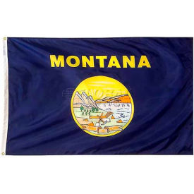 Annin & Co 143160 3X5 Ft. 100 Nylon Montana State Flag image.