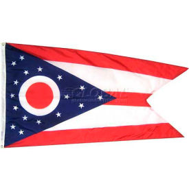 Annin & Co 144270 4X6 Ft. 100 Nylon Ohio State Flag image.