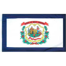 Annin & Co 145860 3X5 Ft. 100 Nylon West Virginia State Flag image.