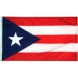 Annin & Co 146760 3X5 Ft. 100 Nylon Puerto Rico Country Flag image.