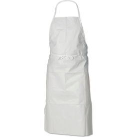 KleenGuard 44481 A40 Liquid/Particle Protection Apron White 28"W x 40"L 100/Case