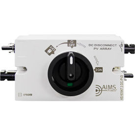 Aims Operating Corp DC1200V32A AIMS Power™ Solar PV DC Quick Disconnect Switch, 1200V, 32 Amp image.
