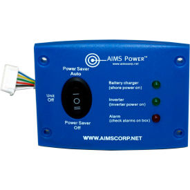 Aims Operating Corp REMOTELED AIMS Power REMOTELED, LED Remote Panel for 1250 and 2500 Watt Green Inverter Chargers image.