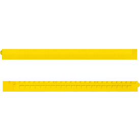 Apache Mills® Performa 100N Interlocking Drainage Mat Male 3-1/4L x 1/4W Yellow 