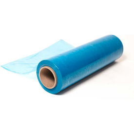 Armor Protective Packaging PVCISF80GB181500 Armor Poly® VCI Hand Stretch Film, 80 Gauge, 18"W x 1500L, Blue image.