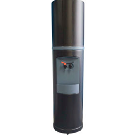 Elite Holdings Group BTLSFH101P-02-B1120-16 Aquaverve Bottleless Fahrenheit Model Commercial Hot/Cold Cooler W/ Filtr, Black W/ Blue Trim image.
