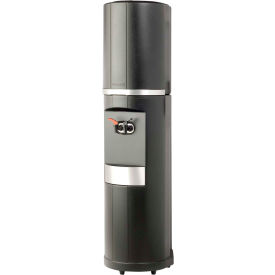 Elite Holdings Group BTLSFH101P-02-B1120-97 Aquaverve Bottleless Fahrenheit Model Commercial Hot/Cold Cooler W/ Filtr, Black W/Silver Trim image.