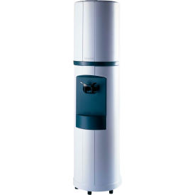 Elite Holdings Group FC101B-01-B1120-02 Aquaverve Fahrenheit Model Commercial RoomTemp/Cold Bottled Water Cooler - White W/ Black Trim image.