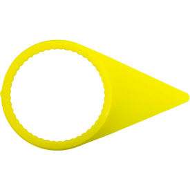 AME International CheckMate, Loose Wheel Nut Indicator, Bag of 100, 33MM Hi-Vis Yellow