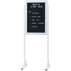 Aarco Products FMD3624 Aarco Free Standing Letter Board Cabinet - 24"W x 36"H image.