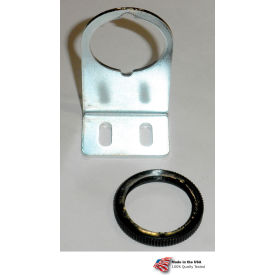 Arrow Pneumatics, Inc BR1611 Arrow Mounting Bracket & Ring For Air Regulator Br1611, Steel/Plastic - Min Qty 10 image.
